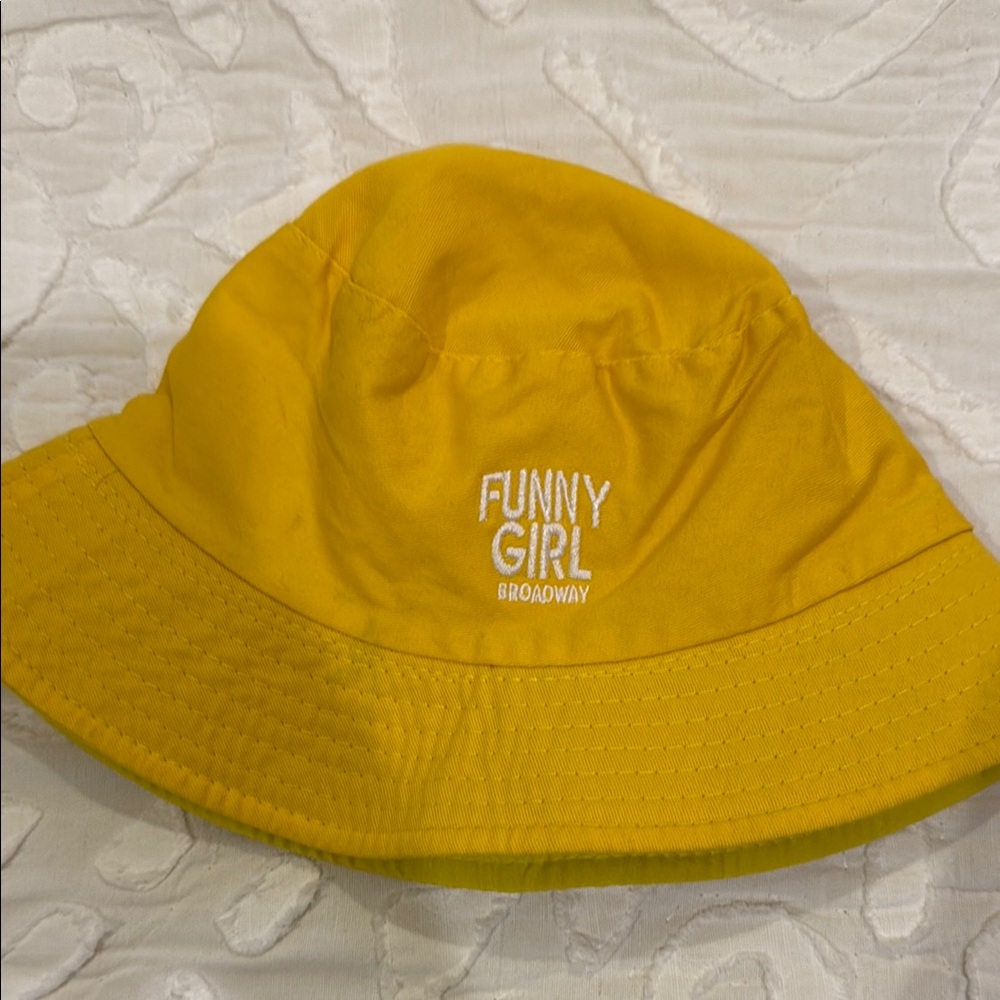 Funny Girl Broadway yellow bucket hat